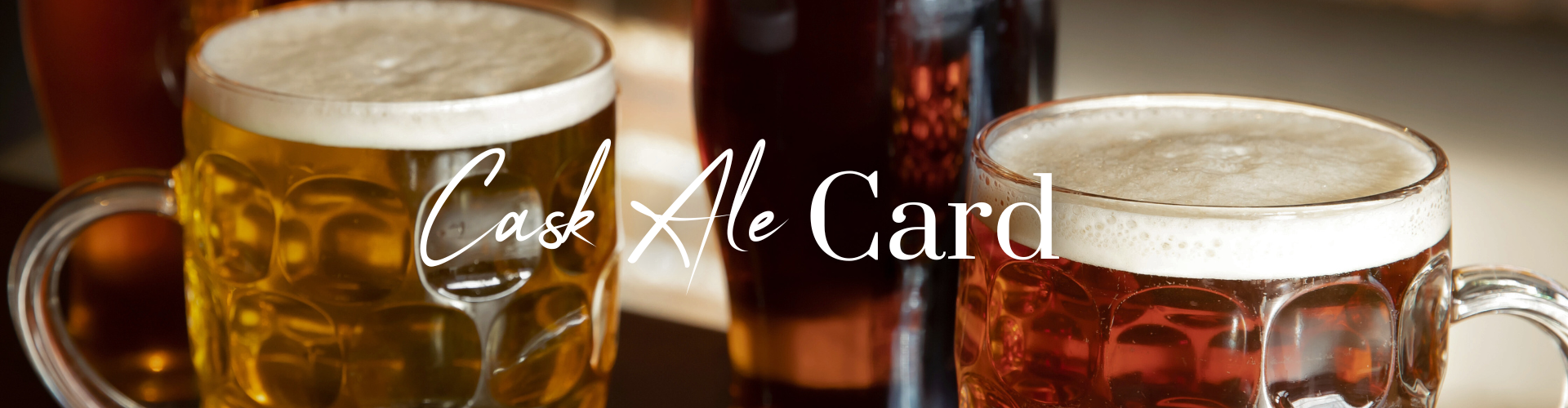 Cask Ale Card